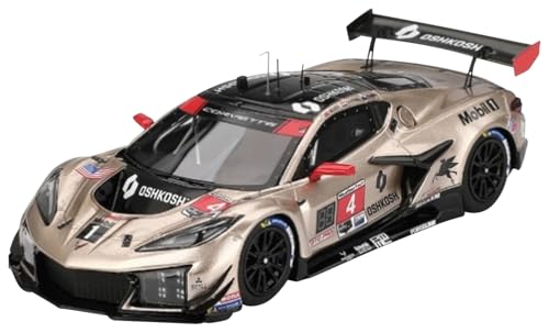 True Scale Miniatures TSM430818 - Chevrole. Corvette Z06 GT3.R #4 Pratt Miller Motorsports Imsa 12h Sebring 2024 - maßstab 1/43 - Modellauto von True Scale Miniatures