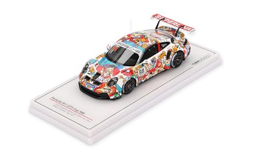 True Scale Miniatures TSM430841 - Porsch. 911 GT3 Cup #88 Bingo Racing Tiger Wu Porsch. Carrer. Cup Japan Am Class 2024 - maßstab 1/43 - Modellauto von True Scale Miniatures