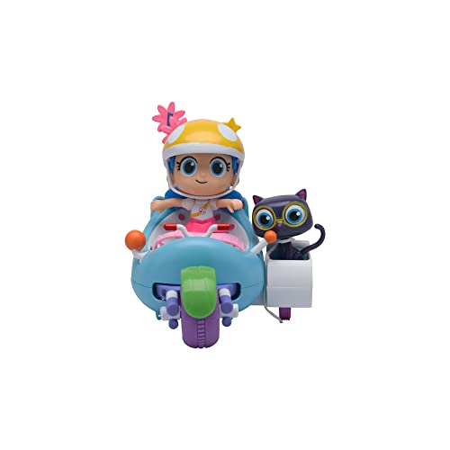 True and The Rainbow Kingdom Figuren – True's Strawberry Racer mit True und Bartleby niedlichen bunten beweglichen Figuren und Spielzeug-Rennwagen – ab 3 Jahren, Blau von Toolo