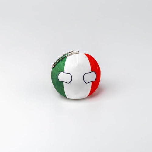 Countryball Polandball Plüschtier Kissen mit Flaggenmuster, 7,87 und 3,74 Zoll, Kindergeschenk Countryball Polandball Plüschtier Kissen mit Flaggenmuster, 7,87 und 3,74 Zoll, Kindergeschenk von Truepollandball