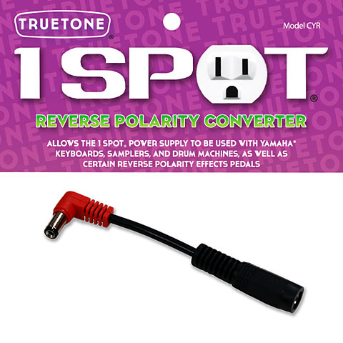 Truetone 1 Spot CYR Reverse Polarity Converter Stromverteiler/-kabel von Truetone