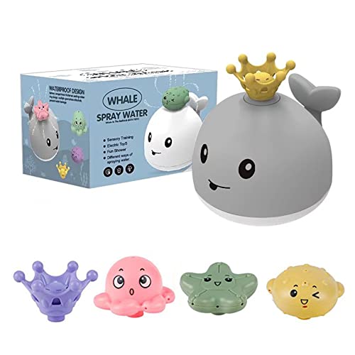 Baby Bad Spielzeugspray Wasserbad Spielzeug Leuchten Badezimmer Spielzeug Babypartys Wasserspielzeug Mit LED Light Auto Induktion Sprinkler Sprühwasser Bad Spielzeug Babybad Spielzeug Leuchten Für Auf von Trufolxiaz