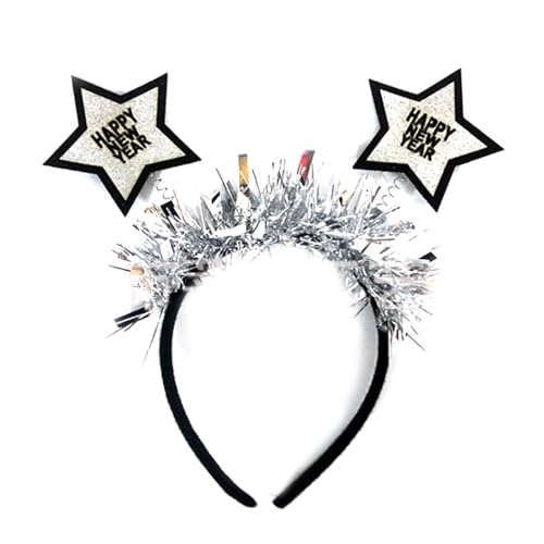 Trufolxiaz Weihnachtsfeier Stirnband Stylish Hair Hoop Kopfbedeckung Für Neujahrsfeste Golden Silber Hair Hoop Weihnachtsfeier Accessoires Trufolxiaz Weihnachtsfeier Stirnband Stylish Hair Hoop Kopfbedeckung Für Neujahrsfeste Golden Silber Hair Hoop Weihnachtsfeier Accessoires von Trufolxiaz