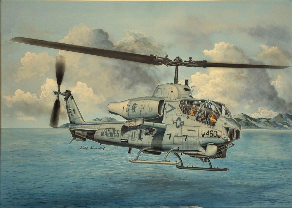 AH-1W Super Cobra (Turned Exhaust) von Trumpeter