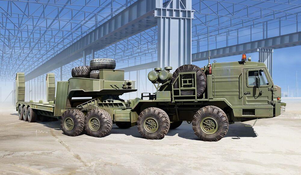 BAZ-6403 with ChMZAP-9990-071 trailer BAZ-6403 with ChMZAP-9990-071 trailer von Trumpeter