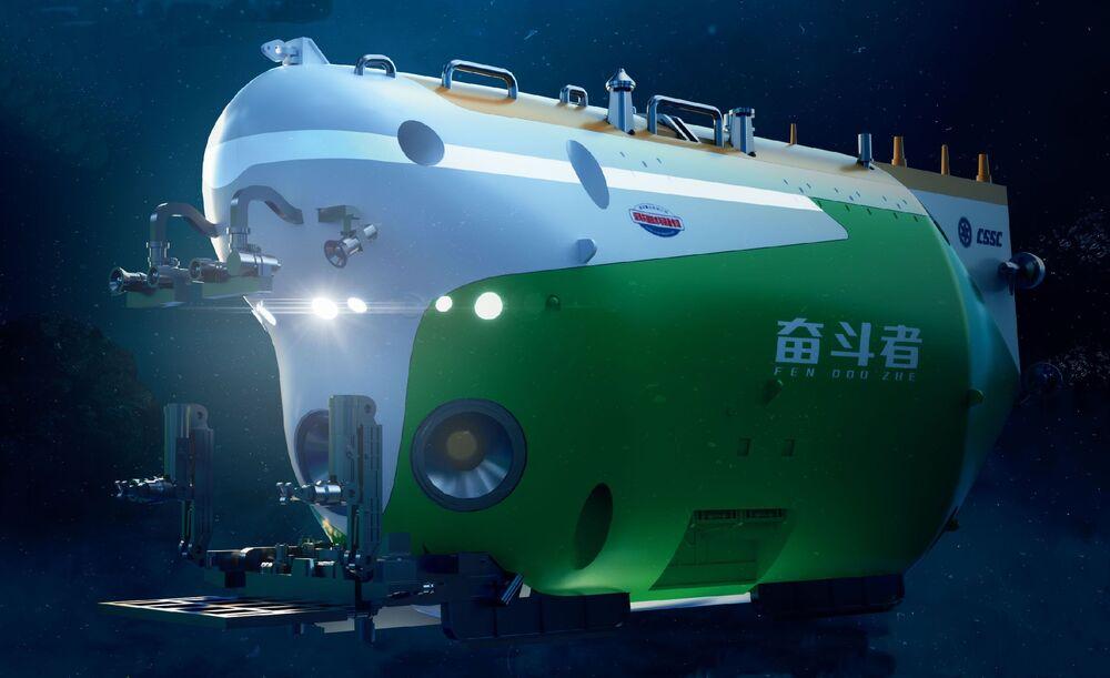 Chinese FDZ Manned Submersible Chinese FDZ Manned Submersible von Trumpeter