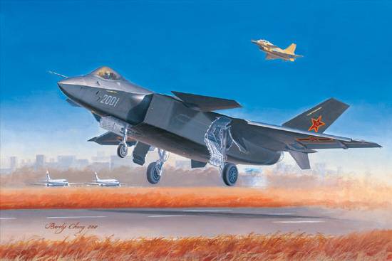 Chinese J-20 Fighter von Trumpeter