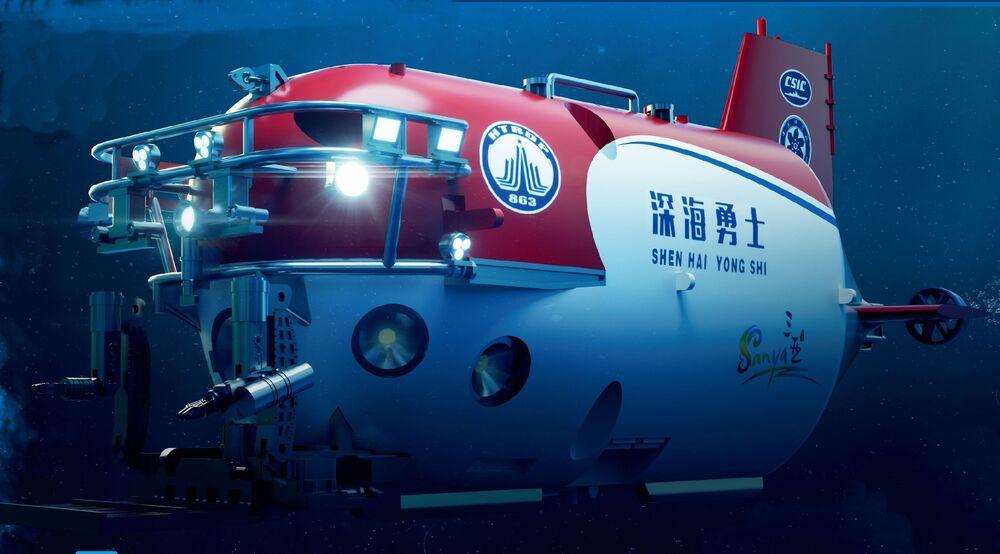 Chinese SHEN HAI YONG SHI Manned Submersible Chinese SHEN HAI YONG SHI Manned Submersible von Trumpeter