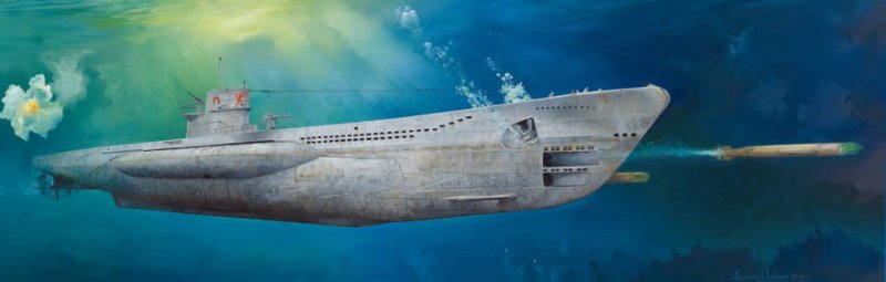 DKM U-Boot Typ VII C U-552 DKM U-Boot Typ VII C U-552 von Trumpeter