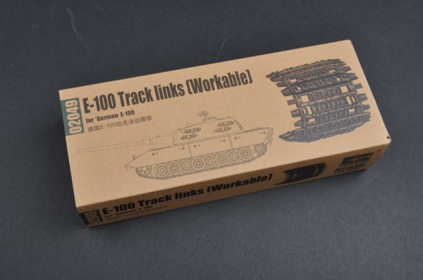 E-100 Track links von Trumpeter