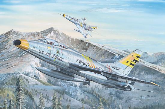 F-100F Super Sabre F-100F Super Sabre von Trumpeter