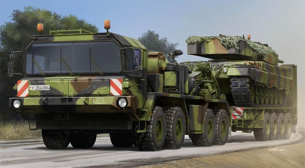 FAUN SLT 50-3 Elefant with SaAnh.52t FAUN SLT 50-3 Elefant with SaAnh.52t von Trumpeter