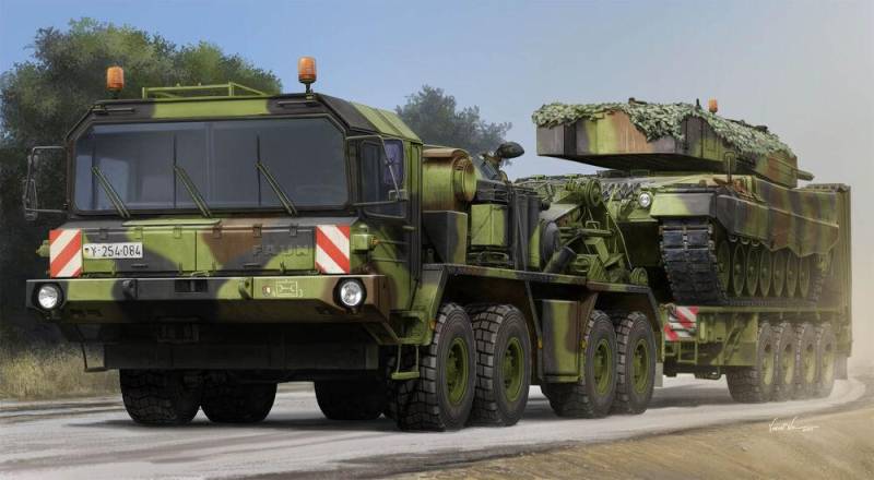FAUN SLT 50-3 Elefant with SaAnh.52t FAUN SLT 50-3 Elefant with SaAnh.52t von Trumpeter