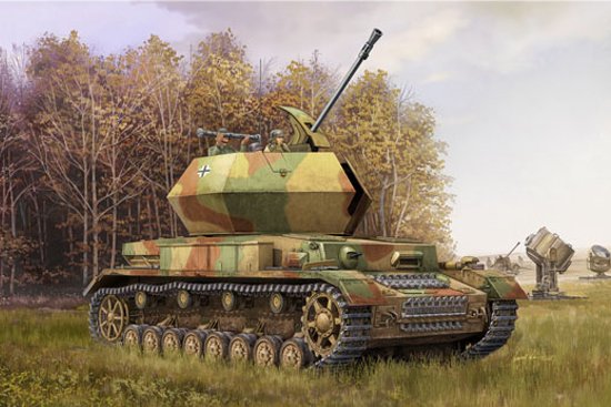 German 3.7cm Flak 43 Flakpanzer IV ´´Ostwind´´ German 3.7cm Flak 43 Flakpanzer IV ´´Ostwind´´ von Trumpeter