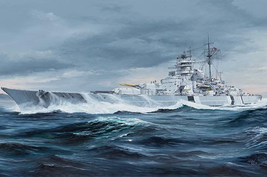 German Bismarck Battleship German Bismarck Battleship von Trumpeter