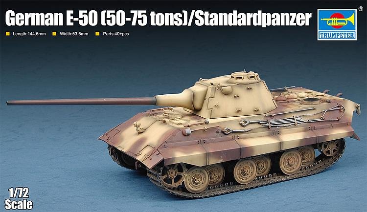 German E-50(50-75 tons)/Standardpanzer von Trumpeter