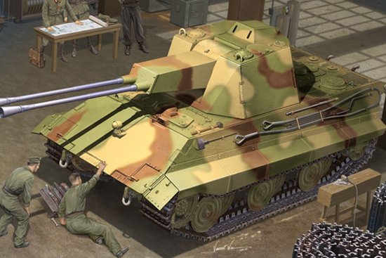 German E-50 Flakpanzer von Trumpeter