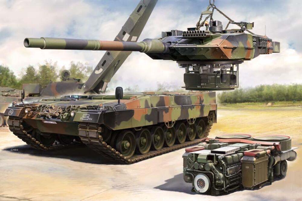 German Leopard 2A6 MBT German Leopard 2A6 MBT von Trumpeter