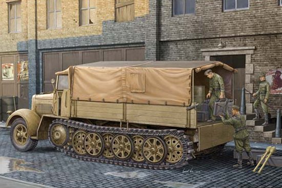 German Sd.Kfz.7 Mittlere Zugkraftwagen8t Late Version German Sd.Kfz.7 Mittlere Zugkraftwagen8t Late Version von Trumpeter