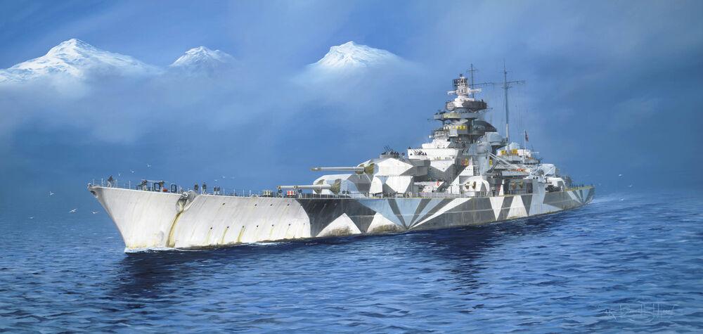 German Tirpitz Battleship German Tirpitz Battleship von Trumpeter