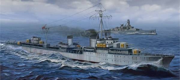 German Zerstörer Z-43, 1944 German Zerstörer Z-43, 1944 von Trumpeter