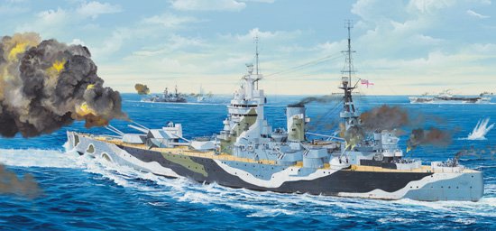 HMS Nelson 1944 HMS Nelson 1944 von Trumpeter
