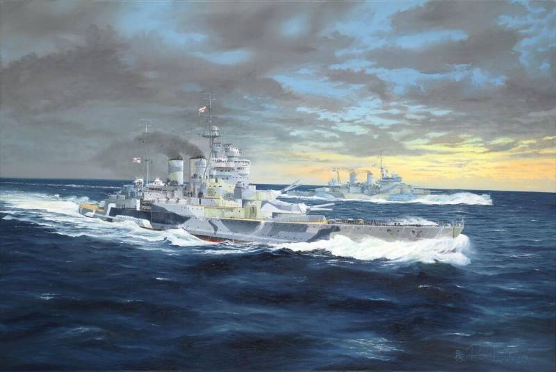 HMS Renown Battle-cruiser 1942 von Trumpeter