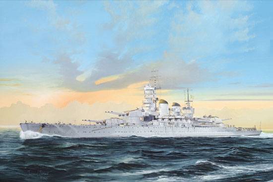 Italian Navy Battleship RN Littro 1941 Italian Navy Battleship RN Littro 1941 von Trumpeter