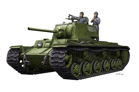 KV-1 1942 Simplified Turret Tank w/Tank Crew KV-1 1942 Simplified Turret Tank w/Tank Crew von Trumpeter