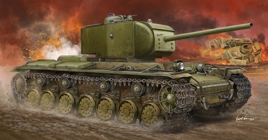 KV-220 Russian Tiger Super Heavy Tank KV-220 Russian Tiger Super Heavy Tank von Trumpeter