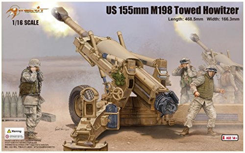 Merit 61602 - US M198 Towed Howed Howitzer, 155 mm Merit 61602 - US M198 Towed Howed Howitzer, 155 mm von Trumpeter