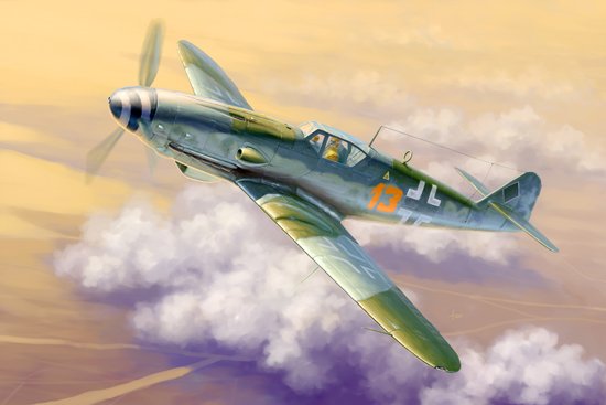 Messerschmitt Me Bf 109 K-4 Messerschmitt Me Bf 109 K-4 von Trumpeter