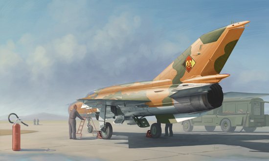 MiG-21MF Fighter MiG-21MF Fighter von Trumpeter