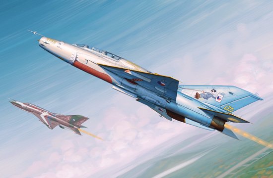 MiG-21UM Fighter MiG-21UM Fighter von Trumpeter