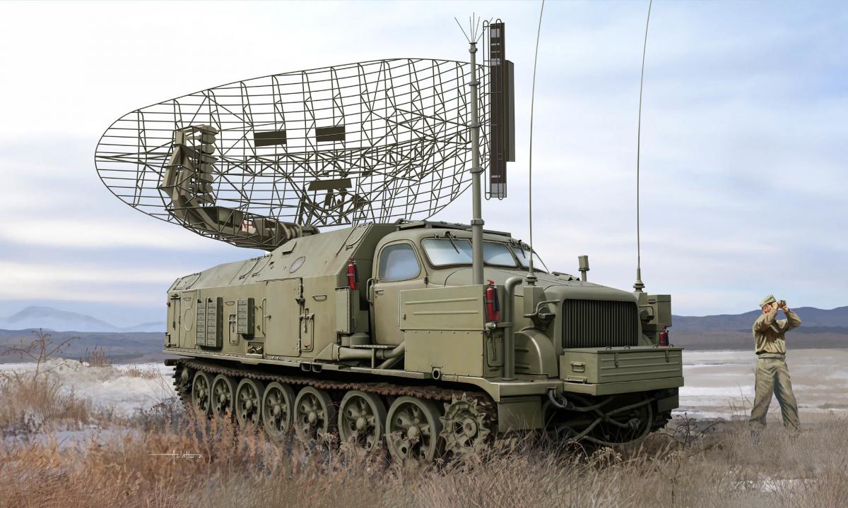 P-40/1S12 Long Track S-band acquisition radar P-40/1S12 Long Track S-band acquisition radar von Trumpeter