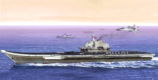 PLA Navy Aircraft Carrier PLA Navy Aircraft Carrier von Trumpeter