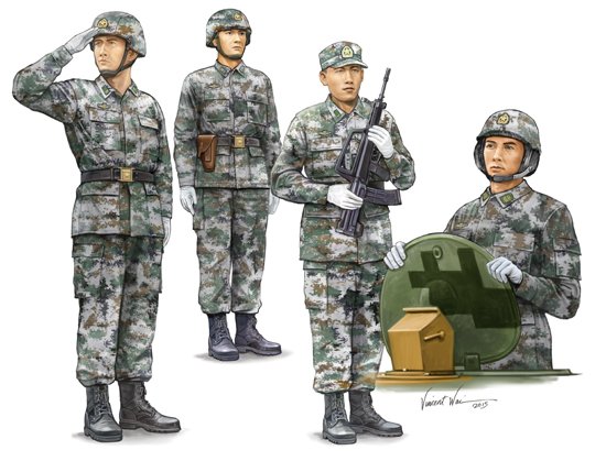 PLA Tank Crew PLA Tank Crew von Trumpeter