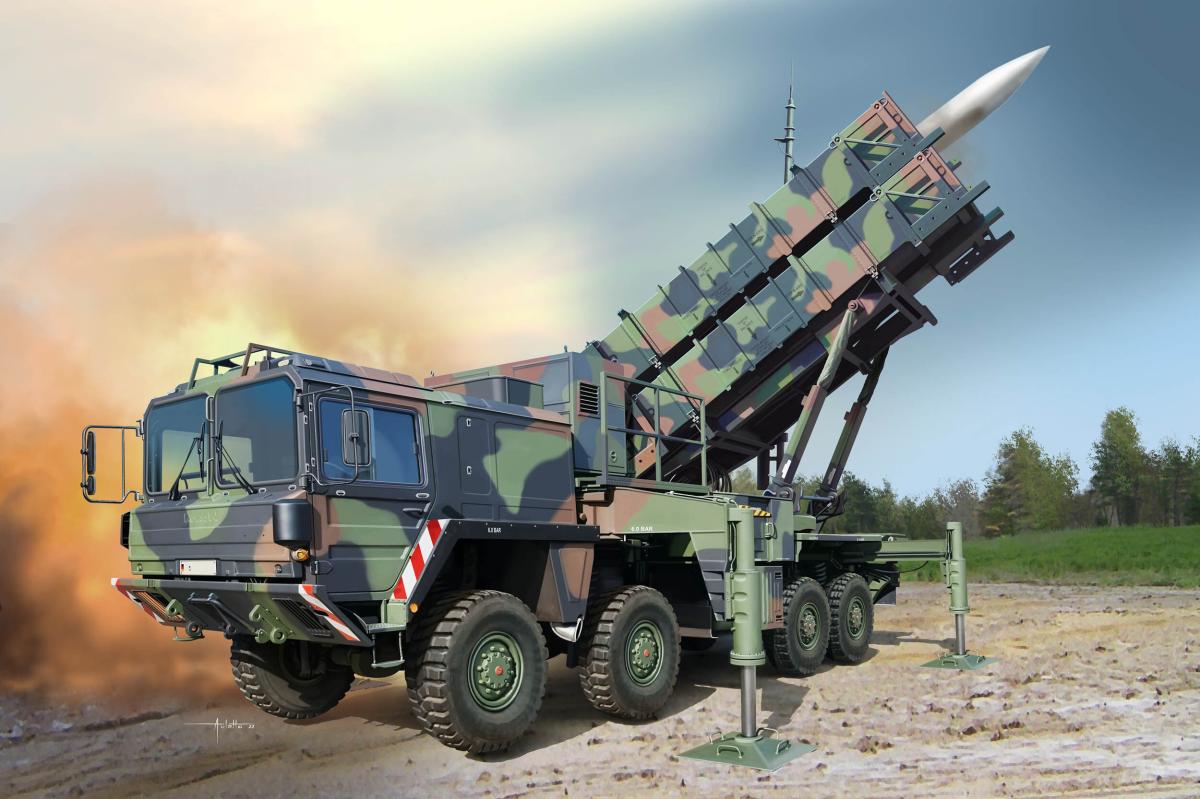 Patriot Abschussrampe Auf 15t mil gl Br A1 Patriot Abschussrampe Auf 15t mil gl Br A1 von Trumpeter