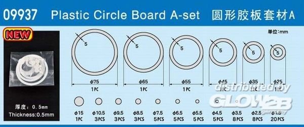 Plastic Circle Board A-set Plastic Circle Board A-set von Trumpeter