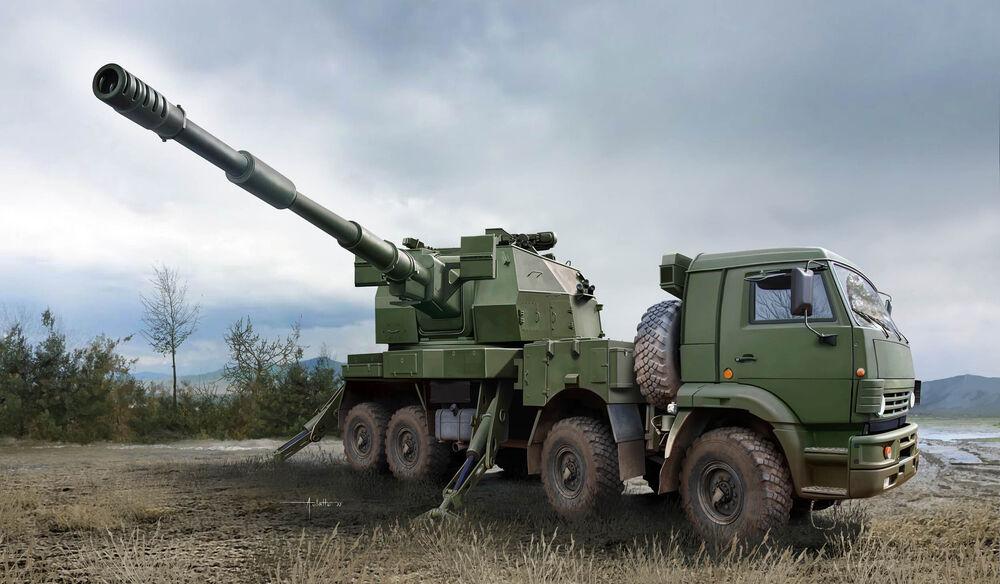 Russian 2S35-1 Koalitsiya-SV KSh Russian 2S35-1 Koalitsiya-SV KSh von Trumpeter
