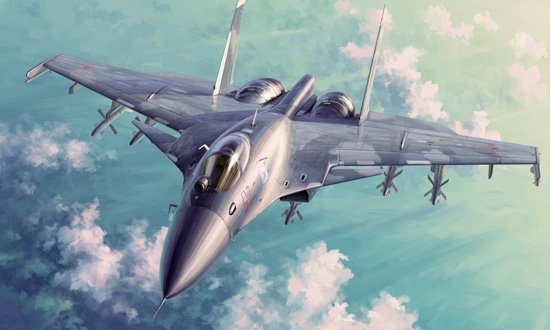 Russian Su-33 Flanker D Russian Su-33 Flanker D von Trumpeter