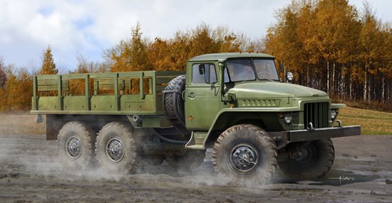 Russian URAL-375D Russian URAL-375D von Trumpeter