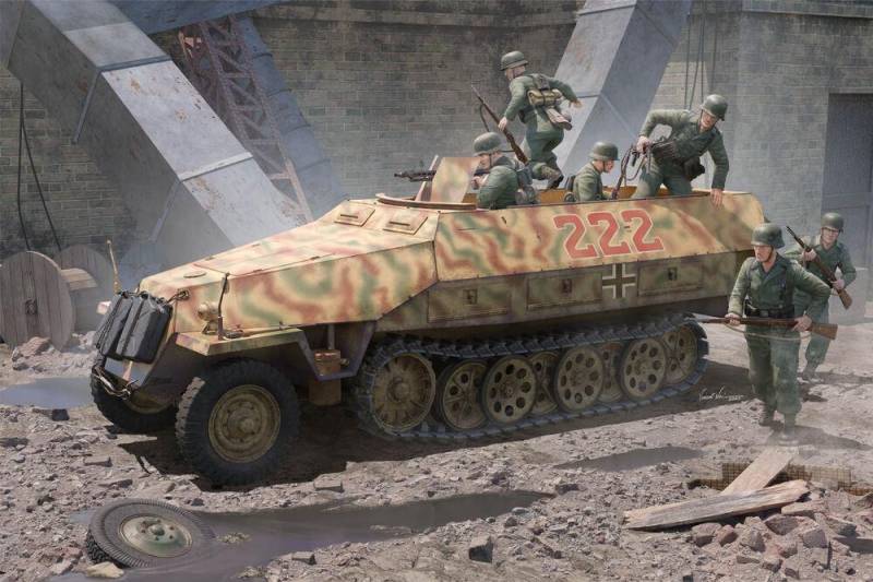 Sd.Kfz 251D Sd.Kfz 251D von Trumpeter