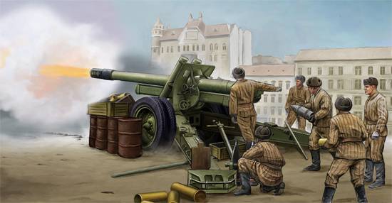 Soviet ML-20 152 mm Howitzer Mod.1937 von Trumpeter