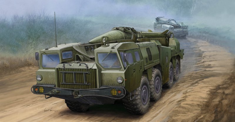 Soviet SS-1D SCUD-C Soviet SS-1D SCUD-C von Trumpeter