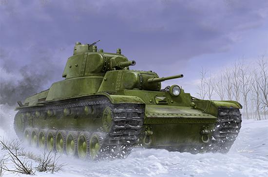 Soviet T-100 Heavy Tank von Trumpeter
