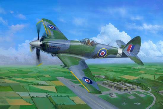 Supermarine Spiteful F.MK.14 Fighter Supermarine Spiteful F.MK.14 Fighter von Trumpeter