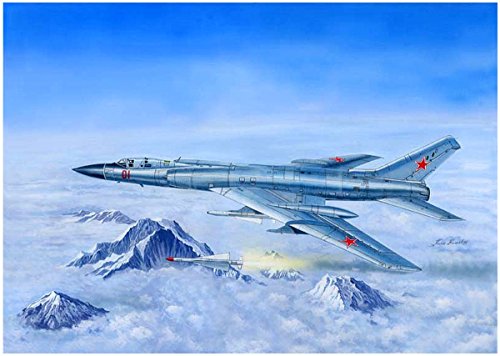 Trumpeter 001687 Tu-128M Fiddler Spannweite Modellbausatz, Modellbauzubehör, Mehrfarbig von Trumpeter