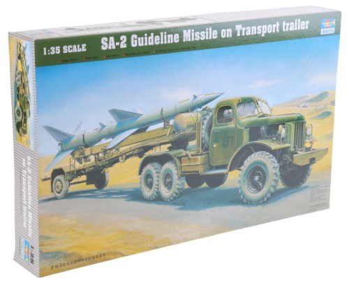 Trumpeter 00204 Modellbausatz Chinesischer SA-2 Lenkraketentransporter von Trumpeter