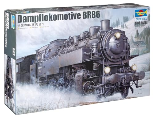 Trumpeter 00217 Modellbausatz Dampflokomotive BR86 Trumpeter 00217 Modellbausatz Dampflokomotive BR86 von Trumpeter